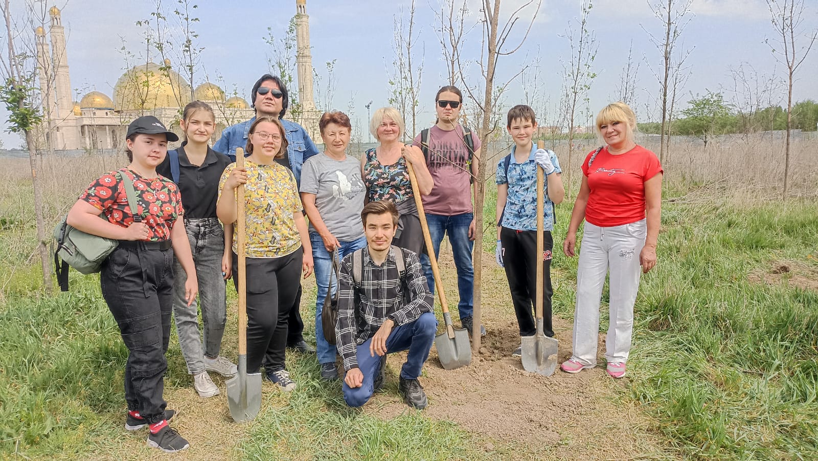 "Жасыл мекен" ағаш отырғызу челленджі 13.05.2023